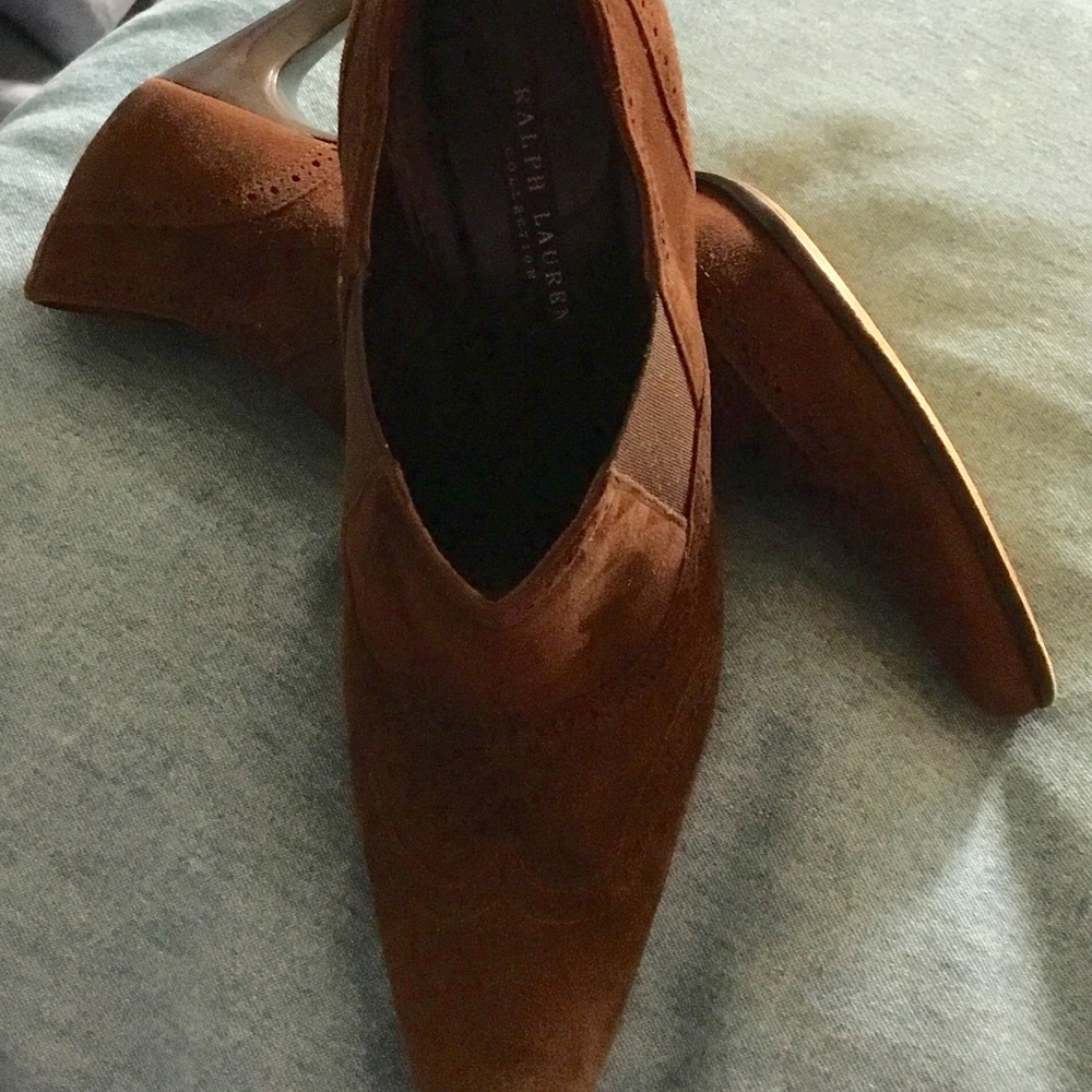 Ralph Lauren Purple Label Collection Booties